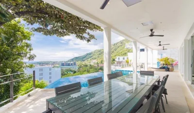 Villa Ginborn 5 bedroom Pool Villa with Sea View in Kata Beach – 写真 13